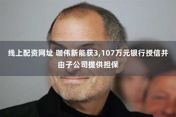 线上配资网址 珈伟新能获3,107万元银行授信并由子公司提供担保