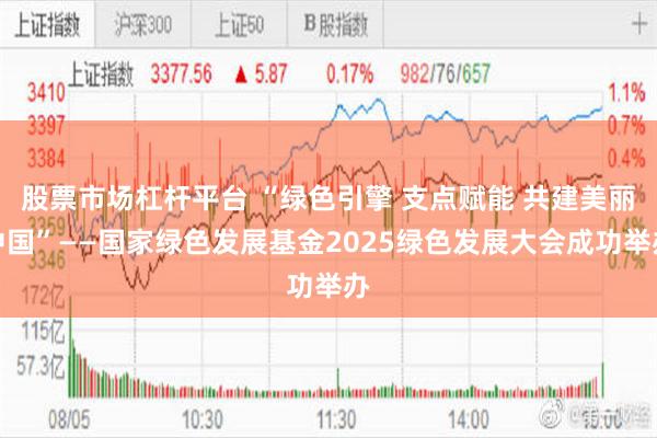 股票市场杠杆平台 “绿色引擎 支点赋能 共建美丽中国”——国家绿色发展基金2025绿色发展大会成功举办